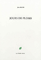 Jours De Plomb — couverture